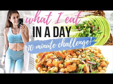 WHAT I EAT IN A DAY || 10 MINUTE MEALS – QUICK, EASY RECIPES!