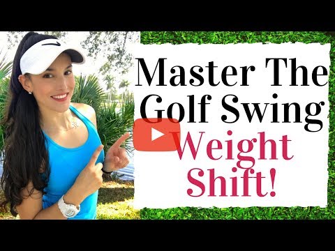 Stop Hanging Back! Train Your Golf Swing Weight Shift – Golf Fitness Tips