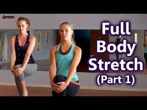 Full Body Stretches, How to Stretch for Beginners, Part 1: Upper Body, Home Workout Follow Along