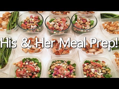 His and Her Meal Prep – Healthy Couple Meals!