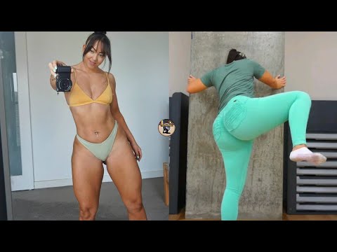 Fitness influencers – Hip Warm-up and Stretches before workout