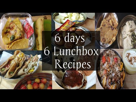 6 Indian Lunch Box Ideas | Kids Lunch Box Recipes Kids Tiffin healthy lunch box ideas for kids||
