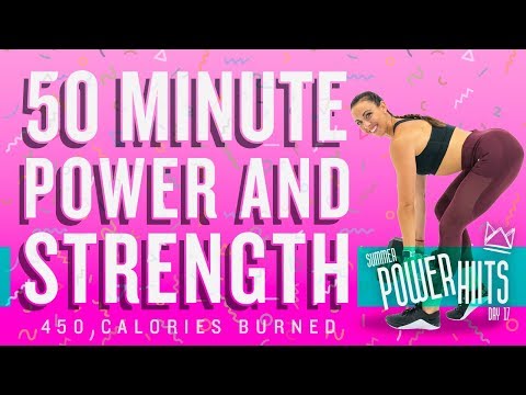 50 Minute Power and Strength Workout ?Burn 450 Calories!* ?Sydney Cummings