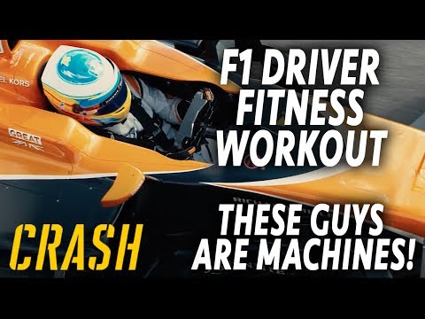F1 driver fitness workouts 2017 – these guys are machines!