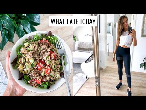 WHAT I ATE TODAY | Healthy & Easy Food Ideas | Annie Jaffrey