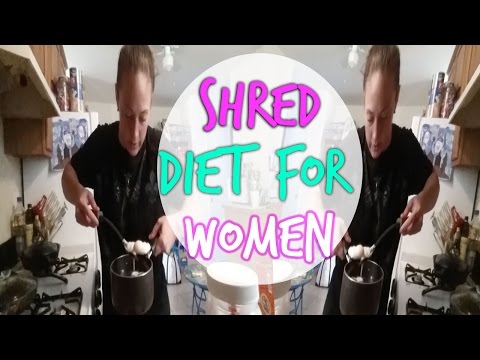 Shred Diet For Women | Full Day Of Eating for Fat Loss!