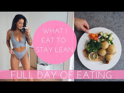 WHAT I EAT IN A DAY: FITNESS EDITION – HEALTHY FOOD TO STAY FIT & LEAN