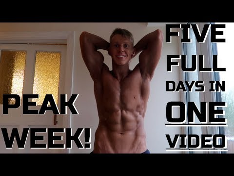 FULL PEAK WEEK IN ONE VIDEO! | Fitness Model Competition Prep Explained