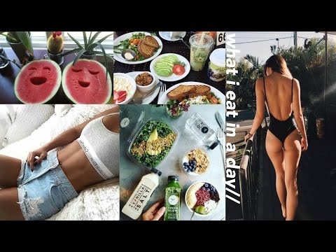 what i eat in a day (non vegan + healthy)