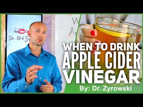 When To Drink Apple Cider Vinegar | For Best Results
