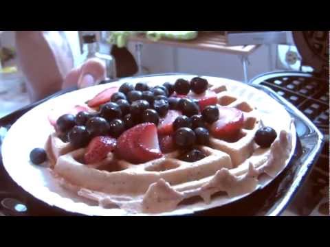 How To Make “Protein Waffles” Muscle Building Breakfast Meal – (Big Brandon Carter)