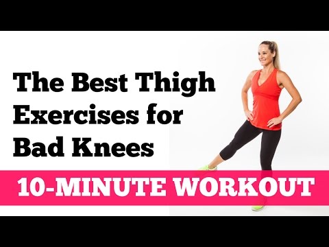 The Best Thigh Exercises for Bad Knees – 10-Minute Home Workout