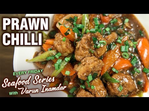 Prawn Chilli Recipe | How To Make Chilli Prawns Gravy | Indo – Chinese Recipe | Seafood Series