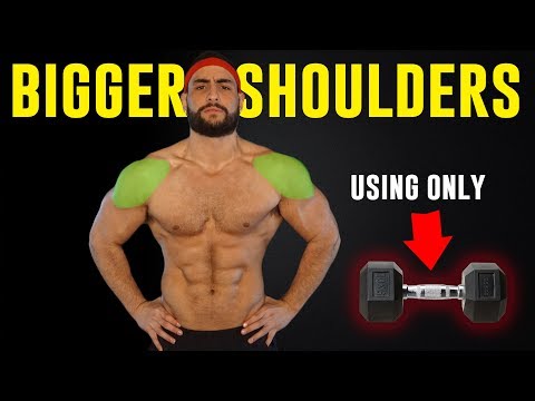 4 Dumbbell Exercises to Build Massive Shoulders (+ Important Bonus Tip!!)