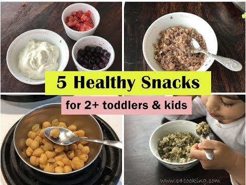 5 Healthy Snack ideas ( for 2+ toddlers & kids ) – Indian toddler & kids snack recipes