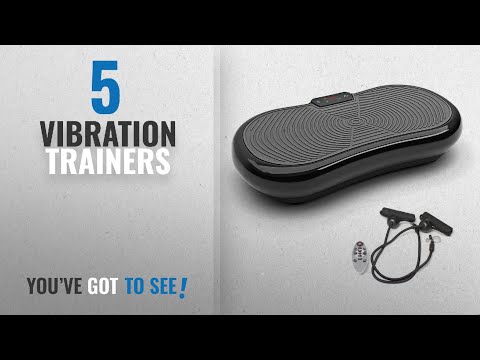 Top 10 Vibration Trainers [2018]: Bluefin Fitness Vibration Plate Ultra Slim 1000 Watts with