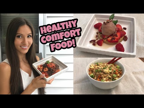 HEALTHY COMFORT FOOD?! | 3 Quick & Easy Recipes