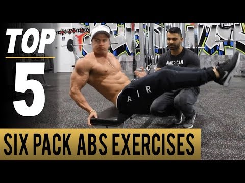Top 5 SIX PACK ABS Exercises! (Hindi / Punjabi)