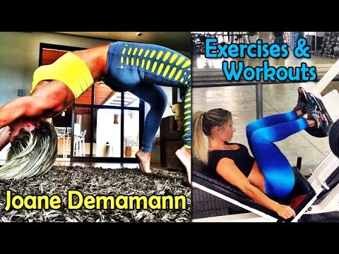 JOANE DEMAMANN – Fitness Model: Exercises to Strengthen and Define the Body @ Brazil