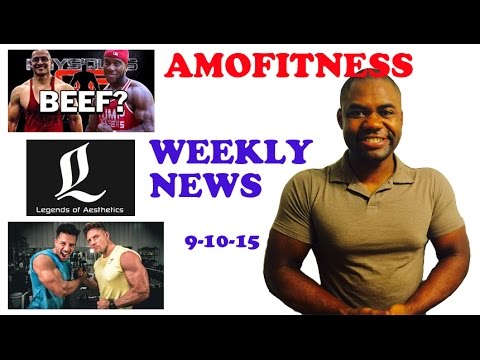 Weekly Youtube Fitness News: September 10, 2015 (POG beef, LOA dissolves, Chris & Steve collab)