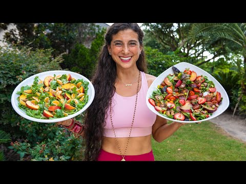 3 AWESOME Healthy Salad Recipes THAT AREN’T BORING | FullyRaw Vegan