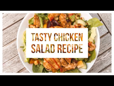 Tasty Chicken Salad Recipe | Meal Prep