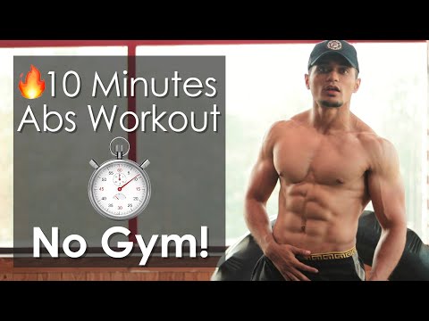 6 Pack Abs Workout  for Beginners (No Gym) | Upper Abs, Lower Abs, Obliques Exercises