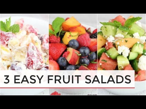 3 Easy Delicious Fruit Salad Recipes