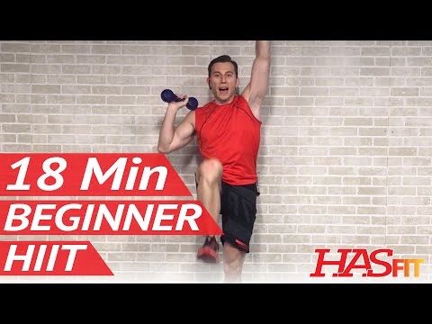 18 Min Beginner HIIT Workout for Fat Loss at Home – HIIT Workout for Beginners – HIIT Exercises