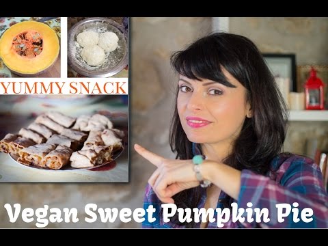 Homemade Pumpkin Pie – Vegan Recipes – Healthy Dessert Ideas:  Romanian Traditional Recipe ;)