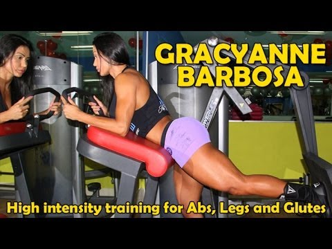 GRACYANNE BARBOSA – Fitness Model: High intensity training for Abs, Legs and Glutes @ Brazil