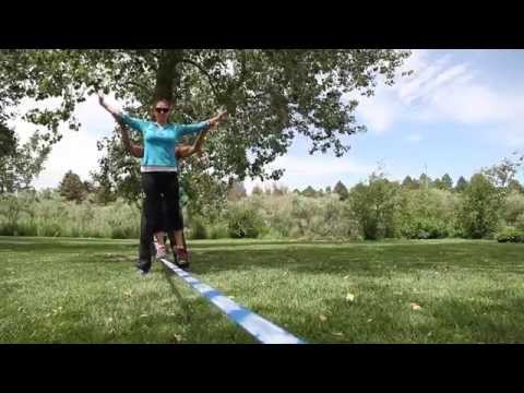Fitness Line and Fitness Stand | Beginner | Slackline Industries