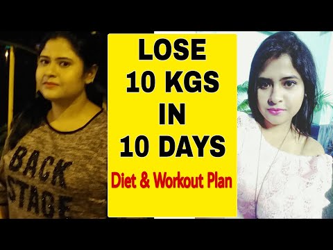 Diet Plan To Lose Weight Fast | LOSE 10 KG IN 10 DAYS