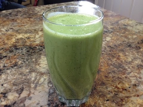 Kale Smoothie Recipe – HASfit Green Smoothie Recipes – High Fiber – Healthy Smoothie Recipes