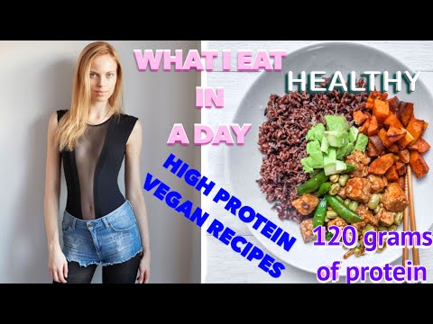 What I Eat in a day as a model and how I stay fit|High Protein Vegan(120 Grms)healthy simple recipes