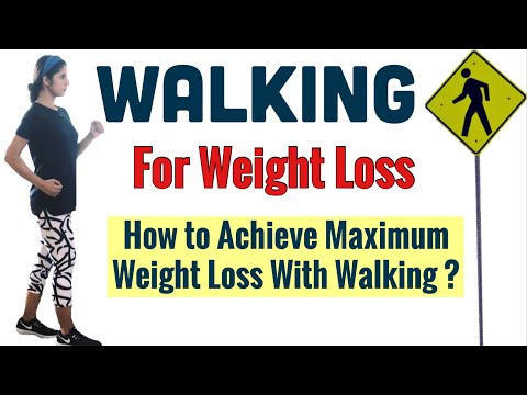 Walking for Weight Loss | Posture, Speed, Distance to Lose Maximum Weight | Tips for beginners