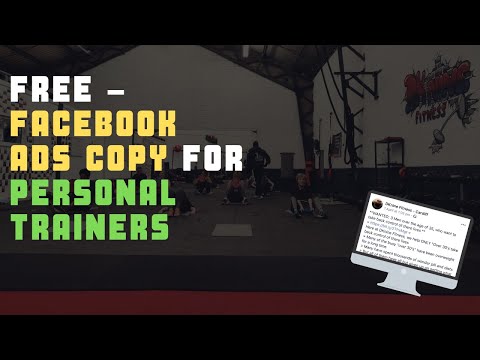 FREE – Facebook Ads Copy For Personal Trainers, boot camp & fitness business owners