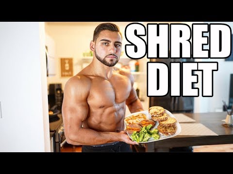 My Shredding Diet: Meal By Meal | Meal Prep For Weight Loss