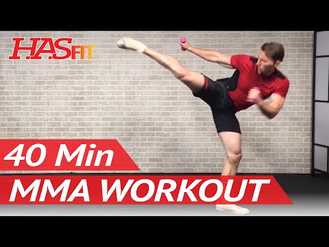 40 Min MMA Workout Routine – MMA Training Exercises UFC Workout BJJ MMA Workouts Mixed Martial Arts