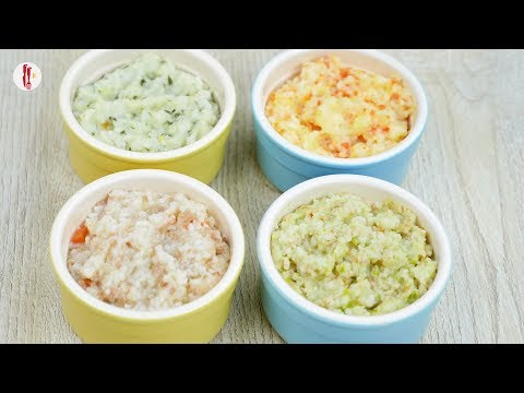 4 Meal ideas for toddlers with rice (khichdi) by Food Fusion Kids