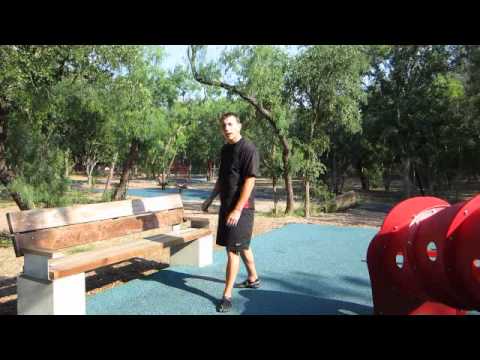 Parkaerobics – Park Workout for Beginners |  Outdoor Exercises by HASfit 053111
