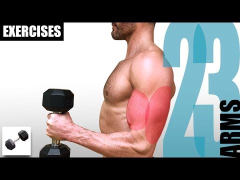 23 ARM EXERCISES YOU CAN DO WITH ONLY ONE DUMBBELL