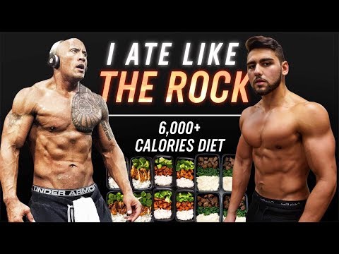 I Tried Dwayne “THE ROCK” Johnson’s DIET For Hobbs & Shaw