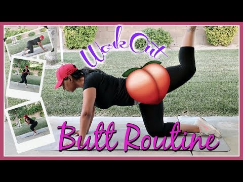 How I’m Getting My Butt Tight & Right! | Fitness  Work Out With No Equipment |  ThymeWithApril