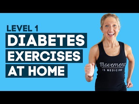 Diabetes Exercises At Home Workout: To Help Control Diabetes (Level 1)