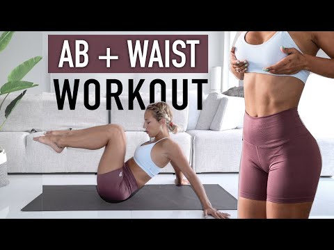 ABS and WAIST HOME WORKOUT | 10 minutes, NO EQUIPMENT