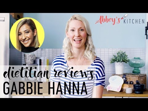 Dietitian Reviews Gabbie Hanna | What I Eat in A Day | How I Lost The Weight