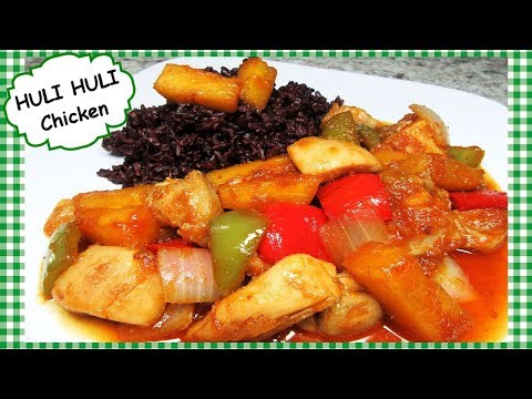 Easy  One Pan HULI HULI Hawaiian Chicken Dinner Recipe