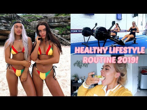 OUR TEEN HEALTHY LIFESTYLE ROUTINE! (Workout, What we eat, Tips) | Mescia Twins
