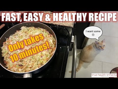 One of my FAVORITE Healthy Side Dish Recipes! SUPER Easy, Fast & Plant-based – Cat Lady Fitness